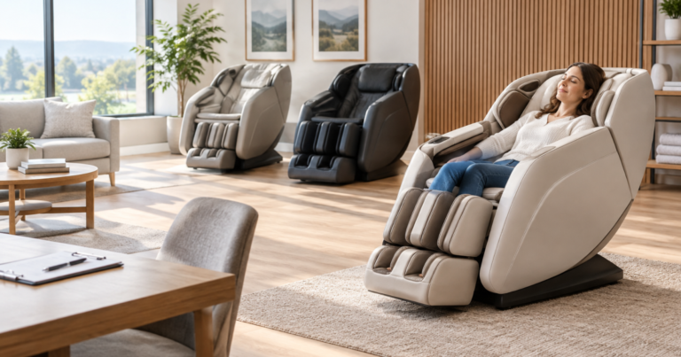 The 20-Minute Showroom Test for Massage Chair Fit and Feel